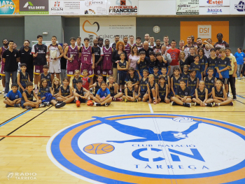 El Club Natació Tàrrega acull per primera vegada un partit amistós de l'ACB de bàsquet en el marc del primer Trofeu Memorial Òscar Solé