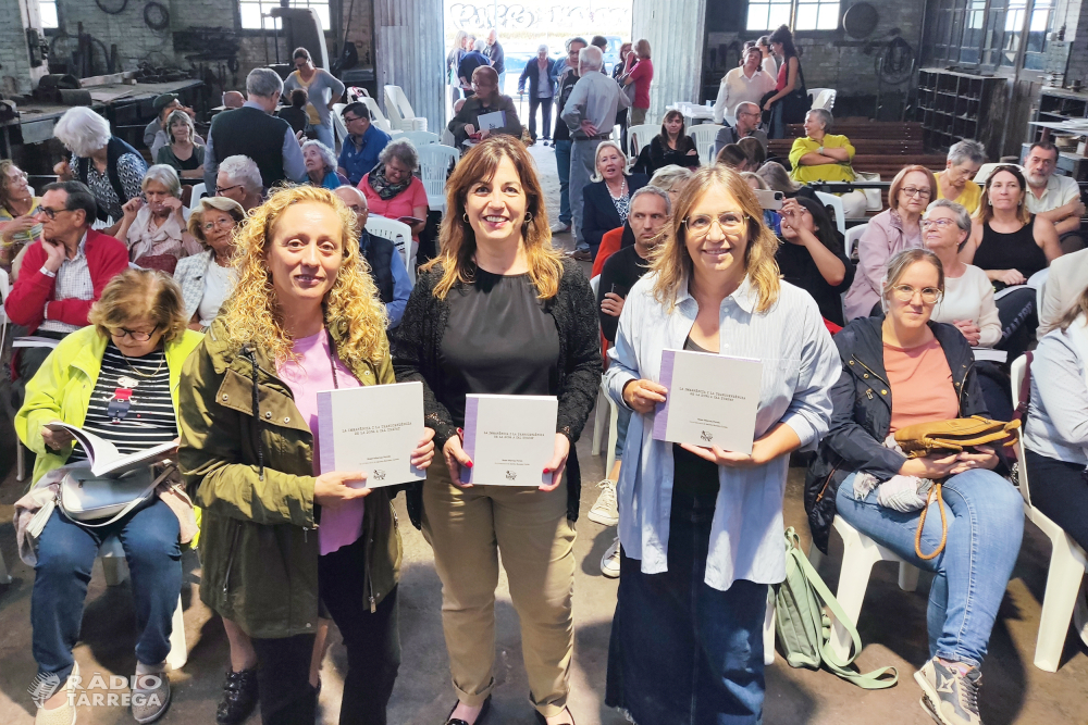 Tàrrega publica un llibre sobre la transcendència de la dona en l’antiga fàbrica de Cal Trepat