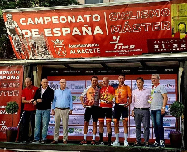 El ciclista targarí Manel Seco s'ha proclamat aquest cap de setmana Campió d'Espanya en contrarellotge a Albacete