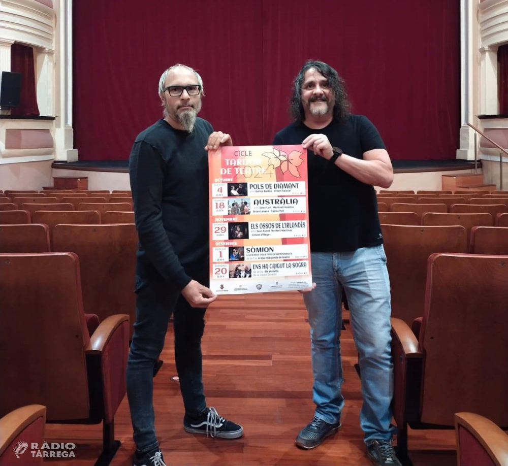 Bellpuig presenta un nou cicle de teatre de tardor