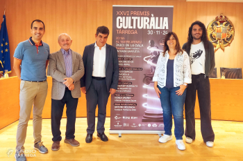 Tàrrega celebrarà la 26a edició dels Premis Culturàlia el dissabte 30 de novembre amb una gala plena de reconeixements