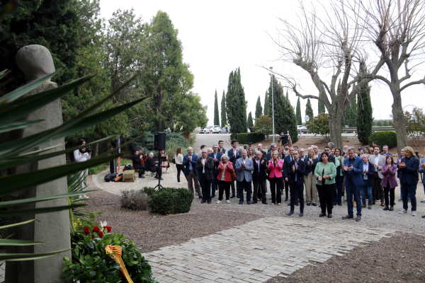 El Tarròs reivindica els orígens rurals de Companys en el 84è aniversari de l'afusellament del president