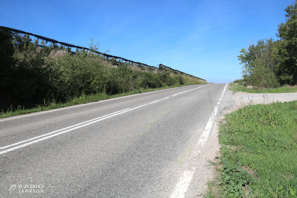 Mor un ciclista en un xoc amb un cotxe a Bellpuig