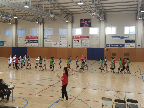 Crònica dels partits d'handbol del cap de setmana del CEACA Tàrrega