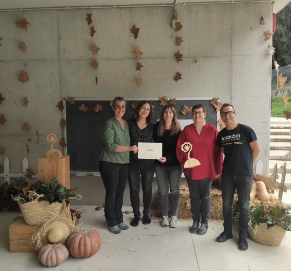 L’escola Maria Mercè Marçal de Tàrrega guanya el segon ‘Premi Escola Agricultura i Alimentació Ecològica’ pel seu bosc comestible