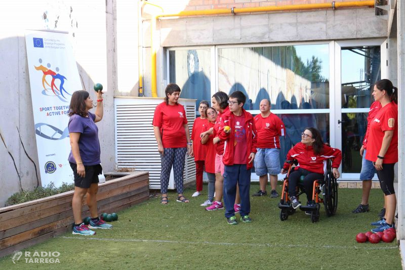 Un nou esport, el “bocce”, s’introdueix a l’Associació Alba de Tàrrega