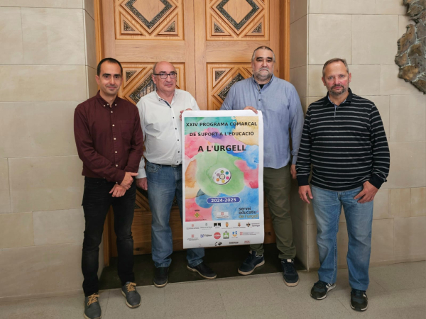 Presentació del XXIV Programa Comarcal de Suport a l’Educació a l’Urgell (PCSEU)