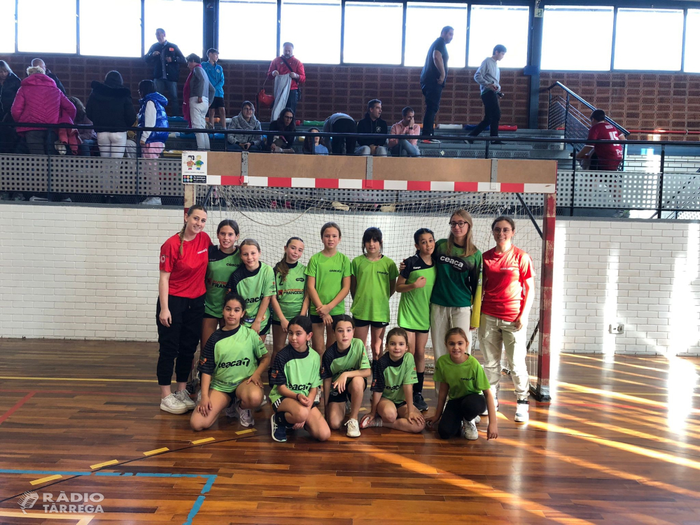 Crònica dels partits d'handbol del cap de setmana del CEACA Tàrrega