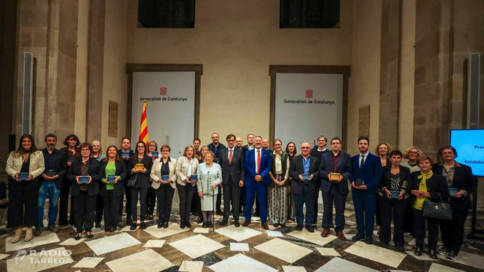 La carnisseria Tacies de Tàrrega i el bar restaurant Cal Marina d’Anglesola, Premis Nacionals a l’Establiment Comercial Centenari de la Generalitat de Catalunya