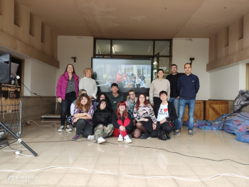 Els alumnes de l'Escola d'Arts Ondara reivindiquen el 25N amb un videoclip i un mural