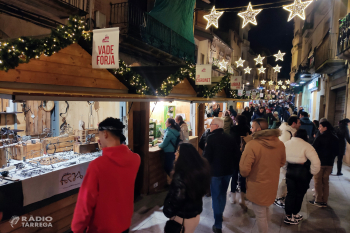 Tàrrega estrena amb èxit el nou format de la Fira d’Artistes, transformada en un Mercat de Nadal al centre de la ciutat