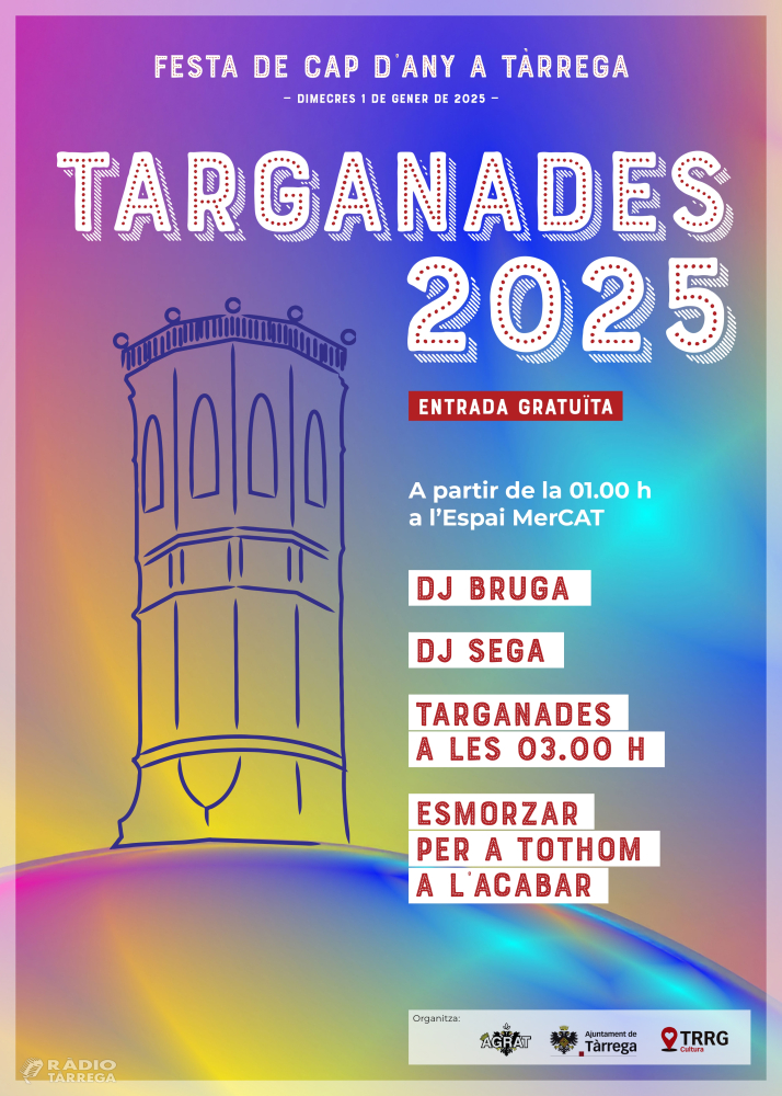 Tàrrega recupera la festa de les Targanades per la nit de Cap d’Any