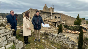 La Diputació de Lleida dignificarà el conjunt arqueològic del Castell de Guimerà