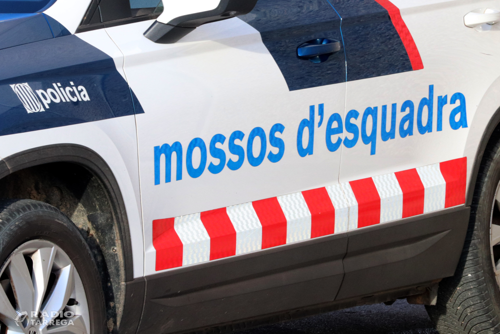 Els Mossos d'Esquadra detenen un home a Cervera que acabava de cometre cinc robatoris amb força per encastament al Pla d’Urgell i l’Urgell