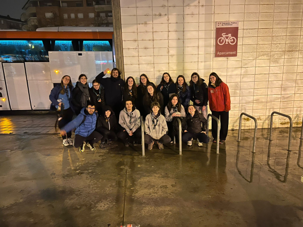 Els TRUC'S del CAU de Tàrrega i membres de la Soll es desplacen a València per donar suport als afectats per la DANA tres mesos després de la catàstrofe