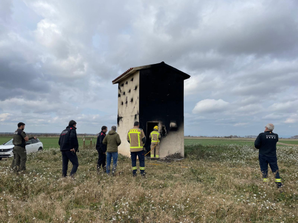Cremen dues torres de nidificació d’ocells situades a la ZEPA de Belianes – Preixana, a l’entorn del Segarra – Garrigues