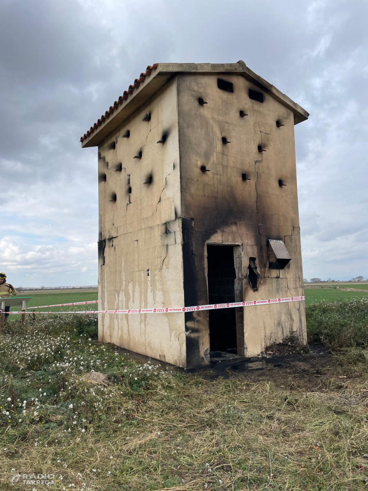 El Gremi de la Pagesia condemna la crema intencionada de dues torres de nidificació d'ocells a l'Urgell