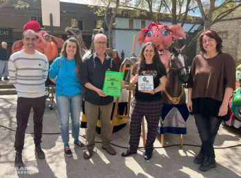 Tàrrega celebra la Festa de la Primavera i Guixanet rep la distinció de Consolat del Bestiari Festiu Català