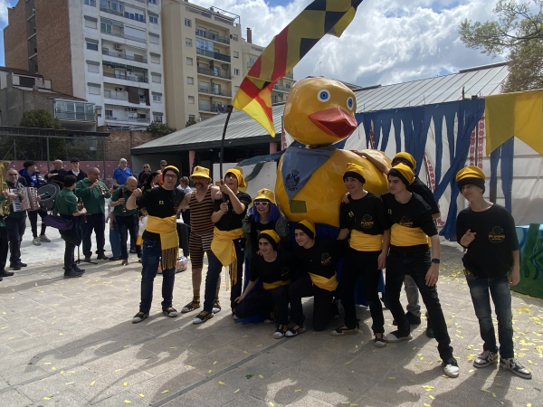 Lo Groguet, la nova figura del bestiari festiu de Tàrrega