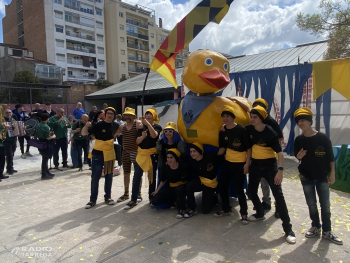 Lo Groguet, la nova figura del bestiari festiu de Tàrrega