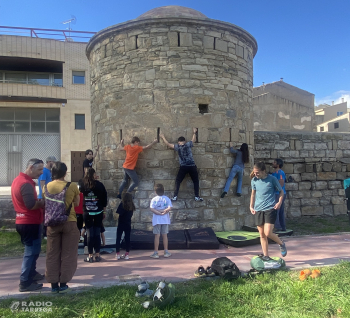 Els carrers de Tàrrega s'omplen d'aficionats a l'escalada