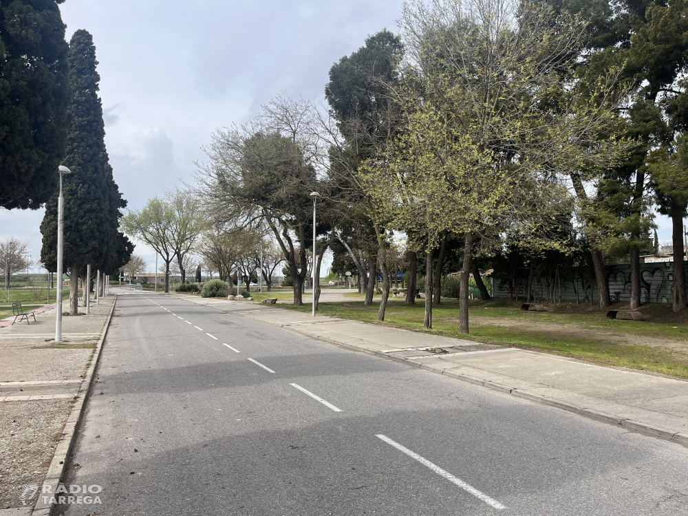 L’Ajuntament de Tàrrega finalitza les obres al carrer del Migdia, que passa a ser de sentit únic i amb 10 noves places d’aparcament gratuït