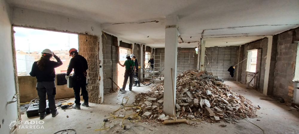 En marxa la segona fase del projecte de remodelació de la caserna d'Agramunt