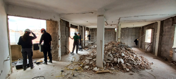 En marxa la segona fase del projecte de remodelació de la caserna d'Agramunt