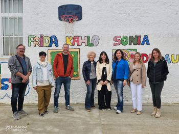 La Directora General de Cures, Organització del Temps i Equitat en els Treballs del Departament d'Igualtat i Feminisme, Saray Espejo, visita el Consell Comarcal de l'Urgell