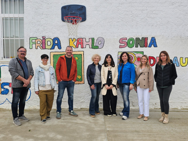 La Directora General de Cures, Organització del Temps i Equitat en els Treballs del Departament d'Igualtat i Feminisme, Saray Espejo, visita el Consell Comarcal de l'Urgell