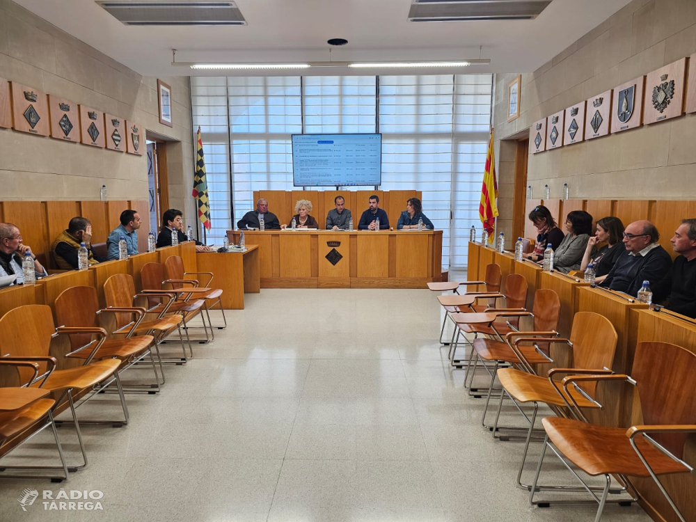 El Consell Comarcal de l’Urgell aprova diversos convenis de col·laboració en àmbits clau del territori