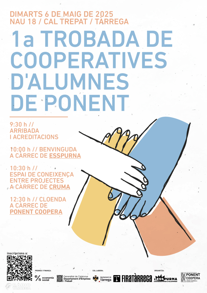 Ponent Coopera i l’ESSpurna impulsen la 1a Trobada de Cooperatives d’Alumnes a les Terres de Ponent