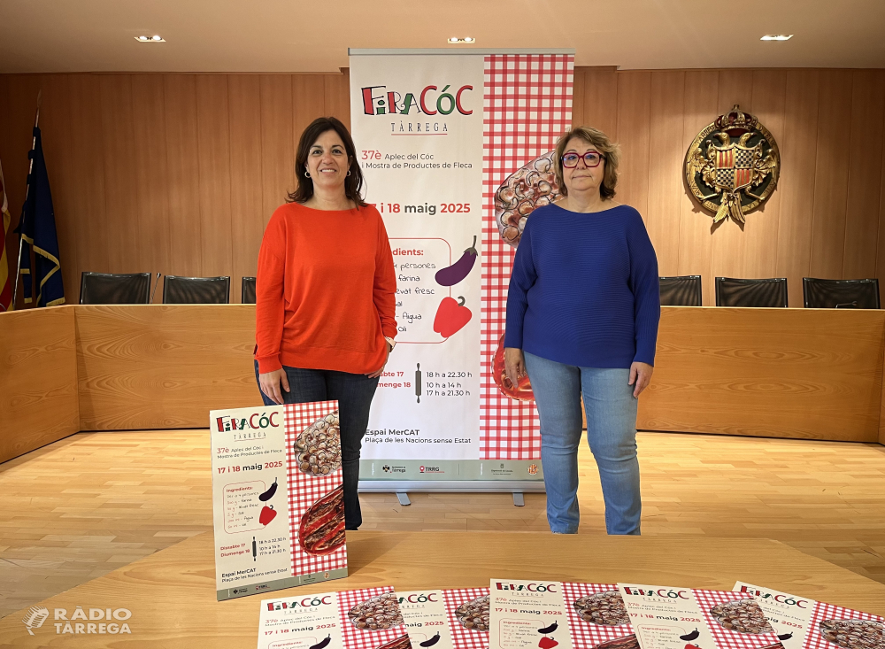 Tàrrega celebrarà la Firacóc 2025 el 17 i 18 de maig dins l’apartat gastronòmic de la Festa Major