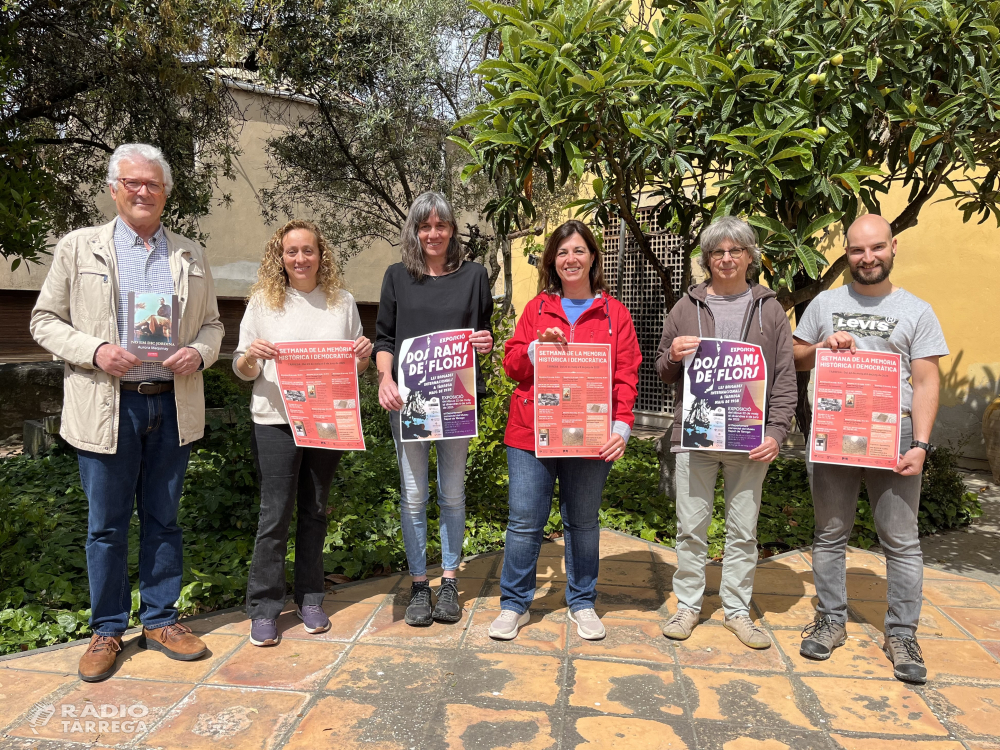 Tàrrega recordarà les històries oblidades de la Guerra en el marc de la Setmana de la Memòria Històrica