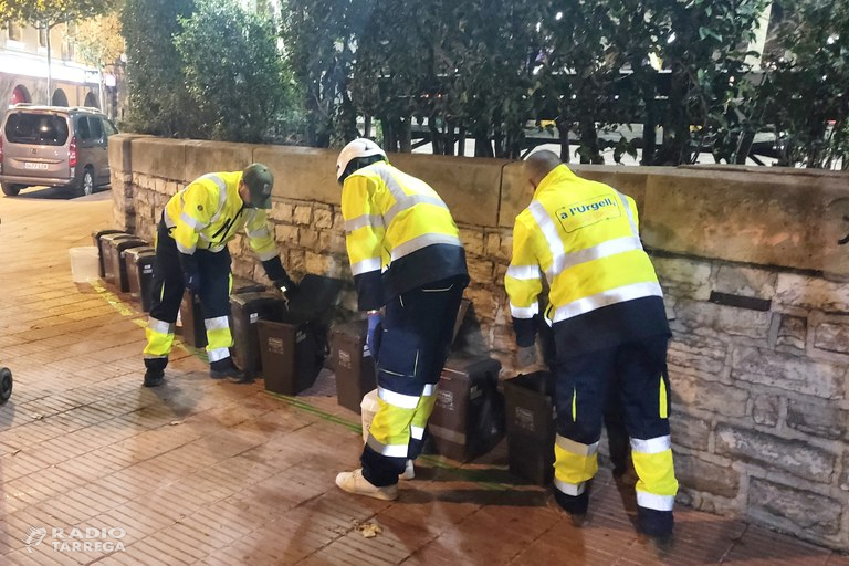 Campanya conjunta de l’Ajuntament de Tàrrega i el Consell Comarcal de l’Urgell per reduir les bosses de deixalles abandonades al carrer