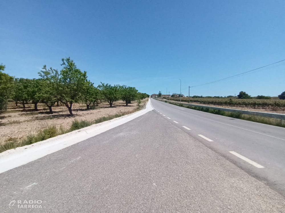 La Diputació millora el drenatge i la seguretat viària a Verdú