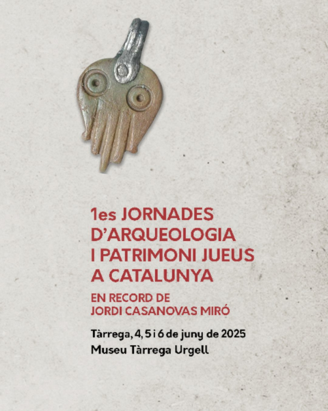 El Museu Tàrrega Urgell acollirà les ‘Primeres Jornades d’arqueologia i patrimoni jueus a Catalunya’