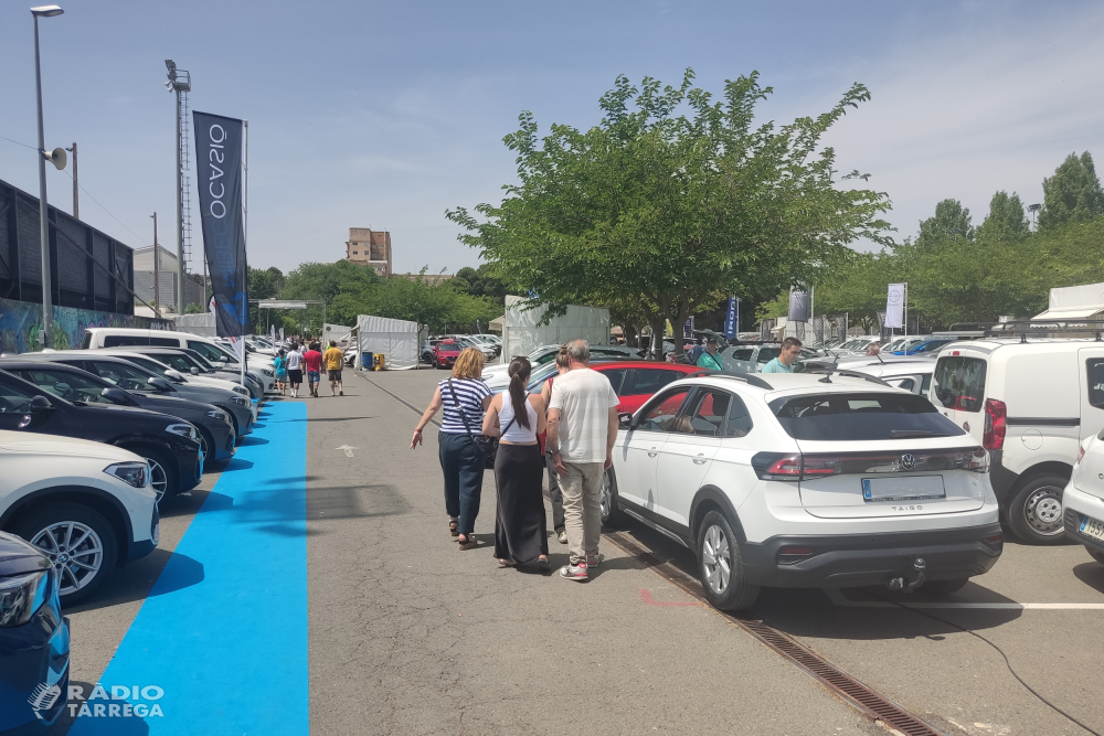 El 12è Mercat del Vehicle d’Ocasió de Tàrrega tanca amb una norantena de cotxes venuts