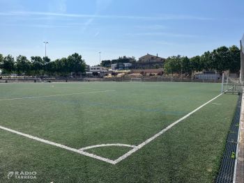 L’Ajuntament de Tàrrega iniciarà la renovació de la gespa artificial del camp de futbol annex el 16 de juny