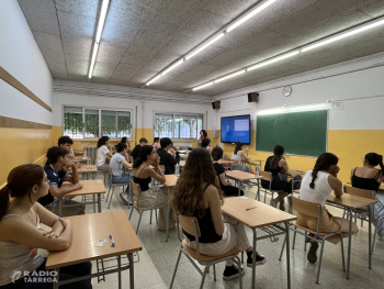 L'Institut Manuel de Pedrolo de Tàrrega acull per sisè any consecutiu les Proves d'Accés a la Universitat (PAU)