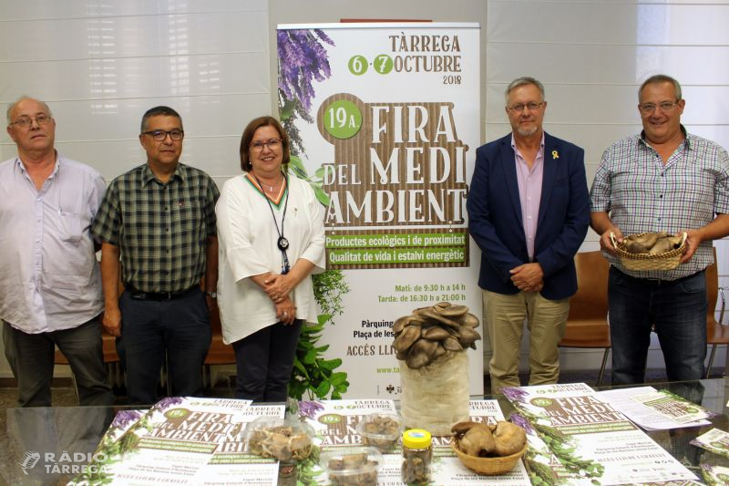 La 19a Fira del Medi Ambient de Tàrrega aplegarà una vuitantena d’expositors i 45 activitats de divulgació ecològica els dies 6 i 7 d’octubre