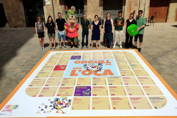 Tàrrega edita el joc ‘Orgull de ser l’oca’ per reivindicar els drets i les llibertats de les persones LGBTIQ+