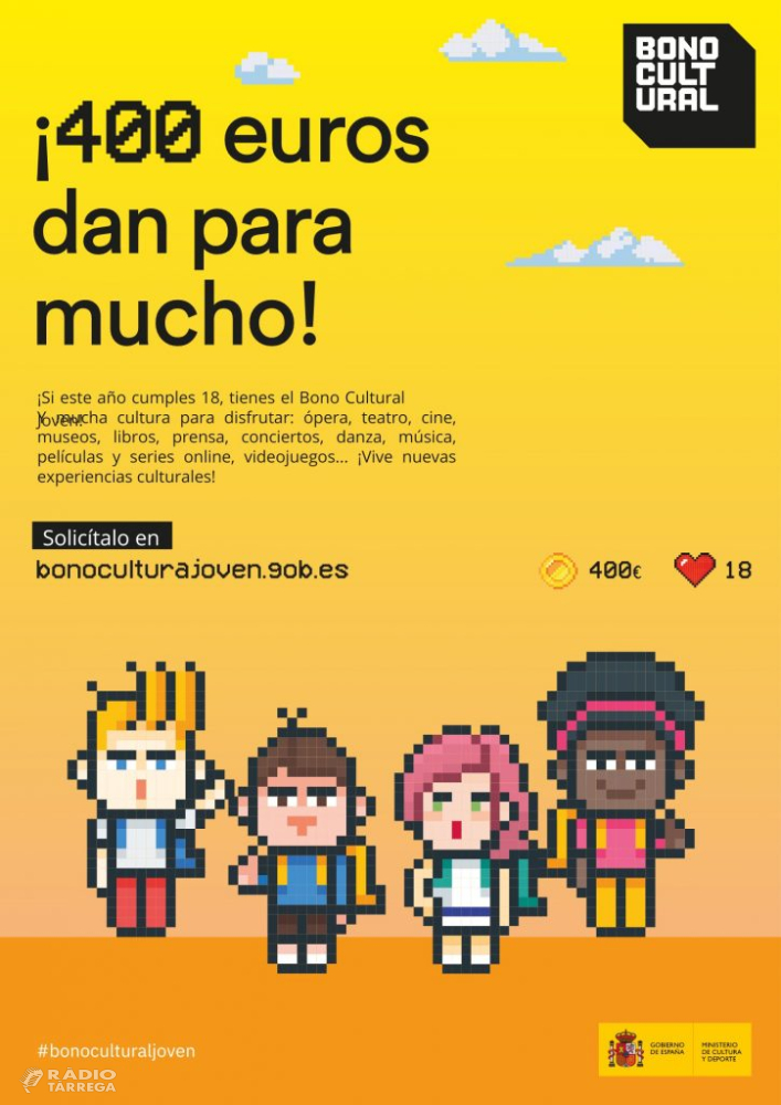 Més de 90.800 joves de Catalunya nascuts l'any 2007 ja poden sol·licitar el Bo Cultural Jove 2025