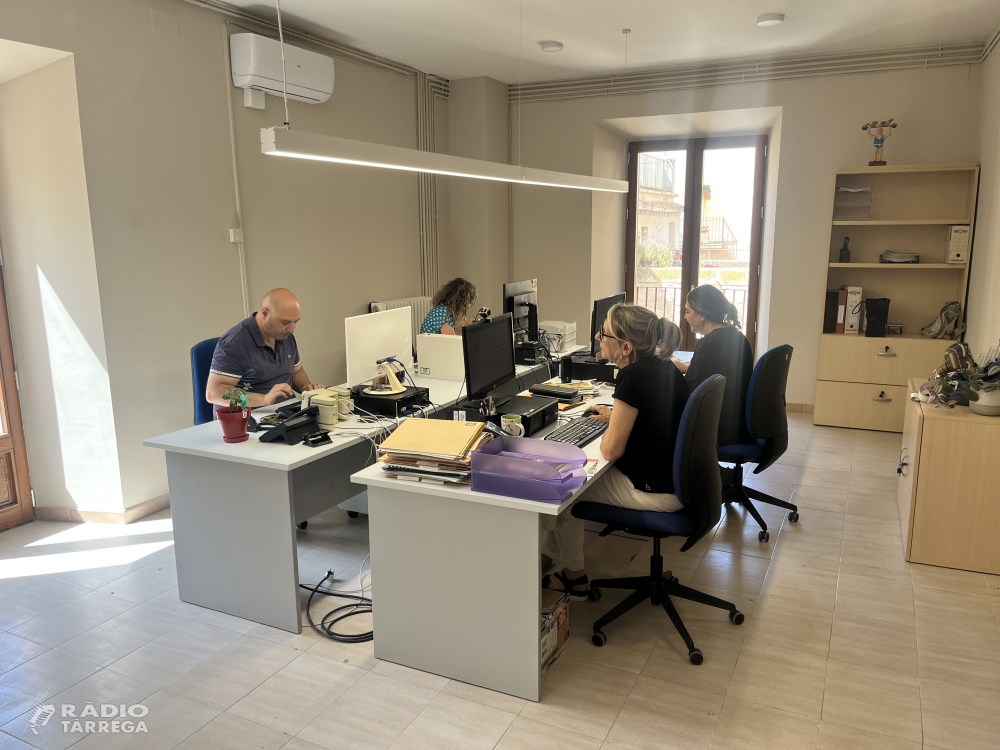 L’Ajuntament de Tàrrega culmina les obres d’adequació de la Casa de Cultura