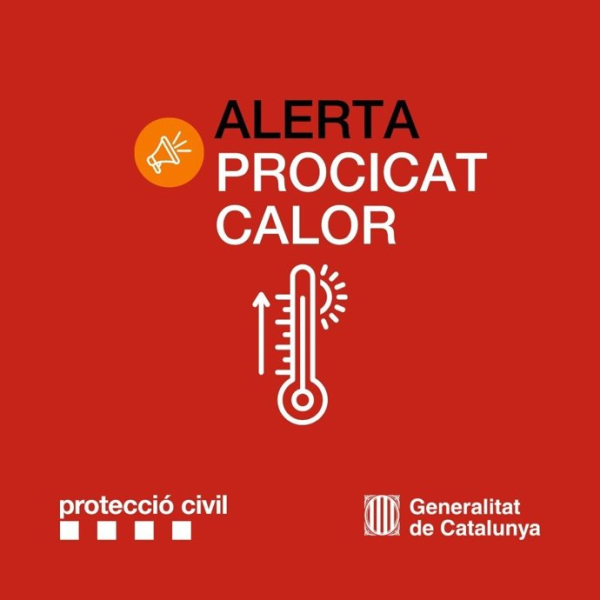 Protecció Civil manté l’alerta per calor molt intensa fins dimecres al centre i oest del país