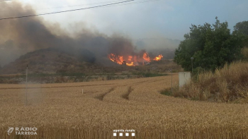 L'àrea afectada per l'incendi de Torrefeta arriba a les 6.500 hectàrees i els Bombers descarten més víctimes mortals