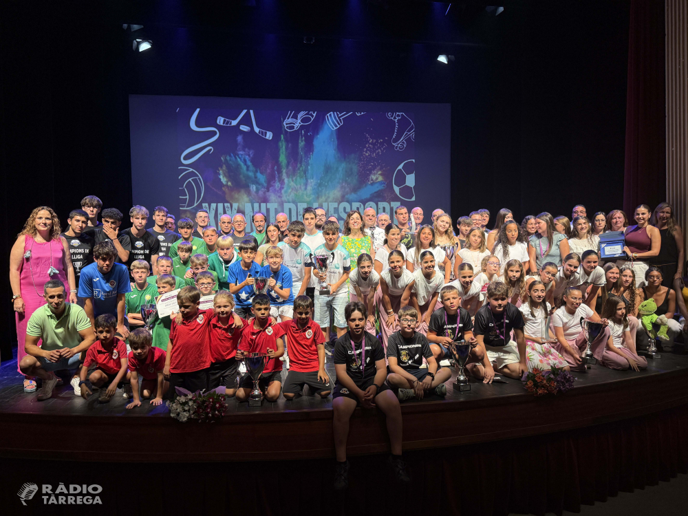 La 19a Nit de l’Esport Targarí ret homenatge als esportistes i clubs locals més destacats d’aquesta temporada