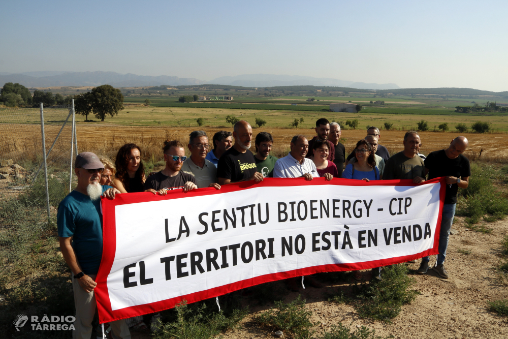 27 alcaldes de Ponent envien una carta a la consellera Paneque per aturar la planta de biogàs de la Sentiu de Sió