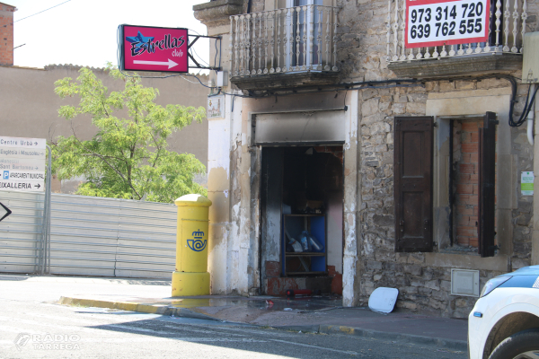 Dos morts i sis ferits en un incendi en un club nocturn de Bellpuig