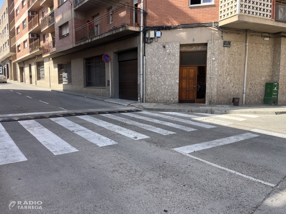 Tàrrega millorarà l’accessibilitat i eliminarà barreres arquitectòniques a les voreres en 12 punts estratègics
